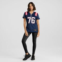 Morgan Moses New England Patriots Women's Team Game Jersey - Navy Jerseys
