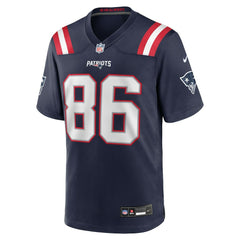 Efton Chism III New England Patriots Team Game Jersey - Navy Jerseys