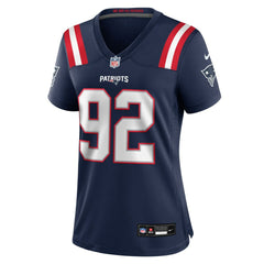 Joshua Farmer New England Patriots Women's Team Game Jersey - Navy Jerseys