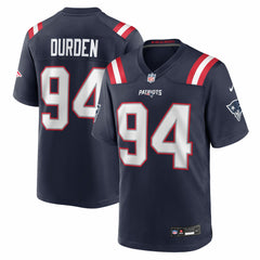 Cory Durden New England Patriots Team Game Jersey - Navy Jerseys