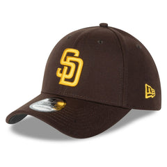 San Diego Padres New Era 2025 MLB Postseason Side Patch 39THIRTY Flex Hat - Brown Hats