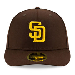 San Diego Padres New Era 2025 MLB Postseason Side Patch Low Profile 59FIFTY Fitted Hat - Brown Hats