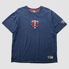 Minnesota Twins Nike 2000s T-Shirt - Navy - Vintage T-shirts