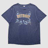 Detroit Tigers 2000s T-Shirt - Blue - XVintage T-shirts