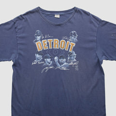 Detroit Tigers 2000s T-Shirt - Blue - XVintage T-shirts