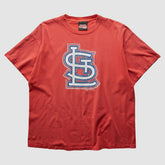 St. Louis Cardinals Stitches 2006 T-Shirt - Red - XVintage T-shirts