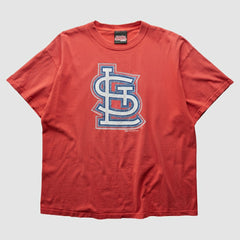 St. Louis Cardinals Stitches 2006 T-Shirt - Red - XVintage T-shirts