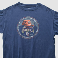 Washington Nationals 2000s T-Shirt - Navy - Vintage T-shirts