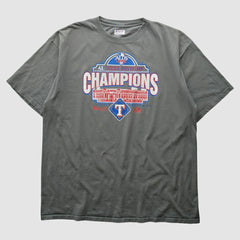 Texas Rangers 2010 T-Shirt - Gray - XVintage T-shirts