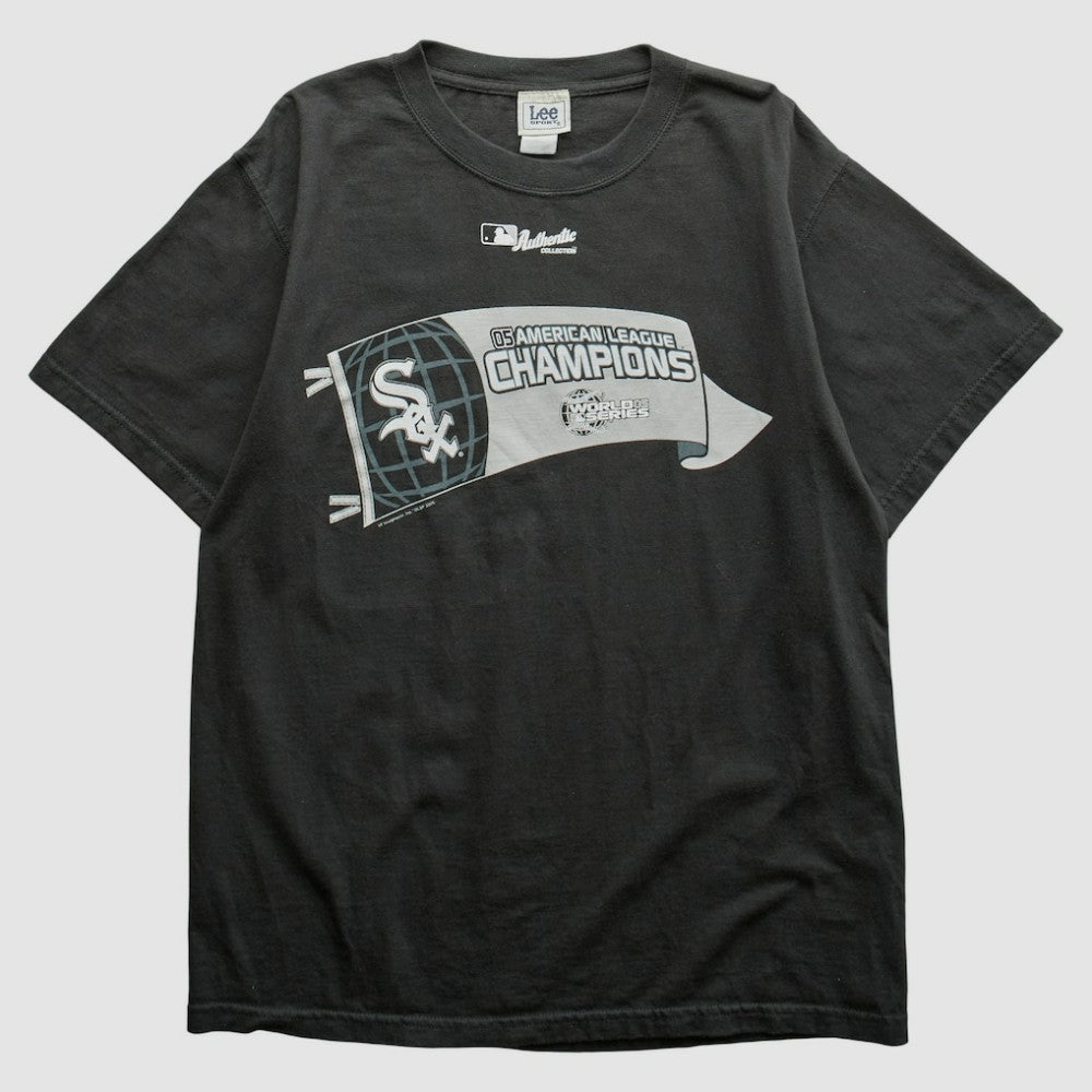 Chicago White Sox Lee Apparel 2005 T-Shirt - Black - Vintage T-shirts