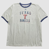Texas Rangers Majestic 2010 T-Shirt - White - 2XVintage T-shirts