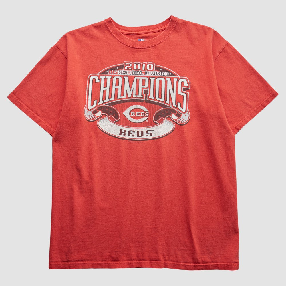 Cincinnati Reds 2010 T-Shirt - Red - Vintage T-shirts