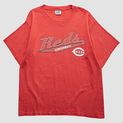 Cincinnati Reds Lee Apparel 2000s T-Shirt - Red - Vintage T-shirts
