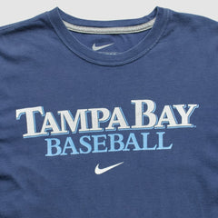 Tampa Bay Rays Nike 2008 T-Shirt - Blue - Vintage T-shirts