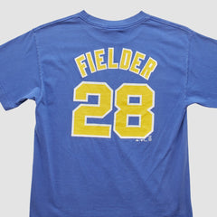 Milwaukee Brewers Majestic 2000s T-Shirt - Blue - XVintage T-shirts