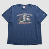 Texas Rangers 2008 T-Shirt - Blue - Vintage T-shirts
