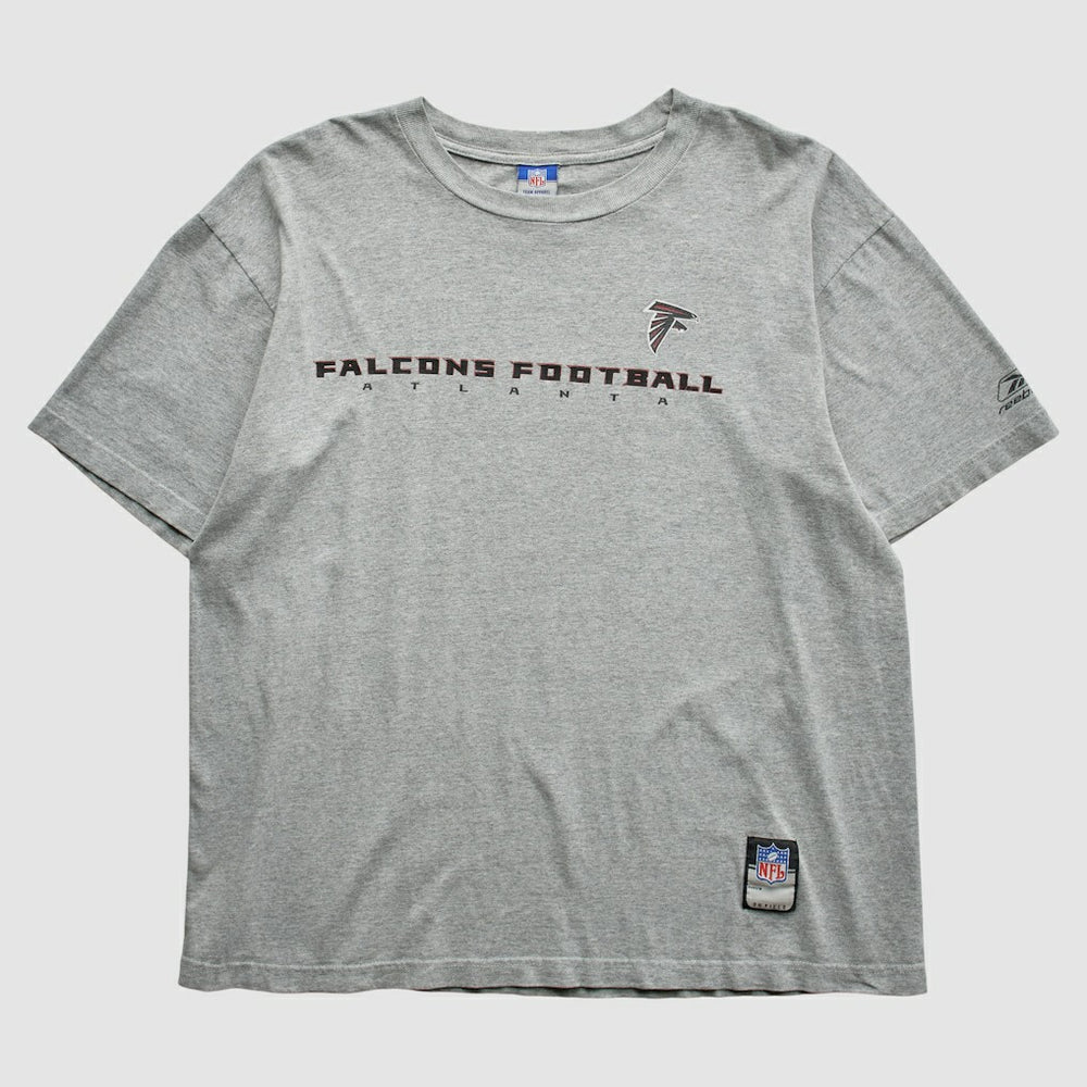 Atlanta Falcons Reebok 2000s T-Shirt - Gray T-shirts