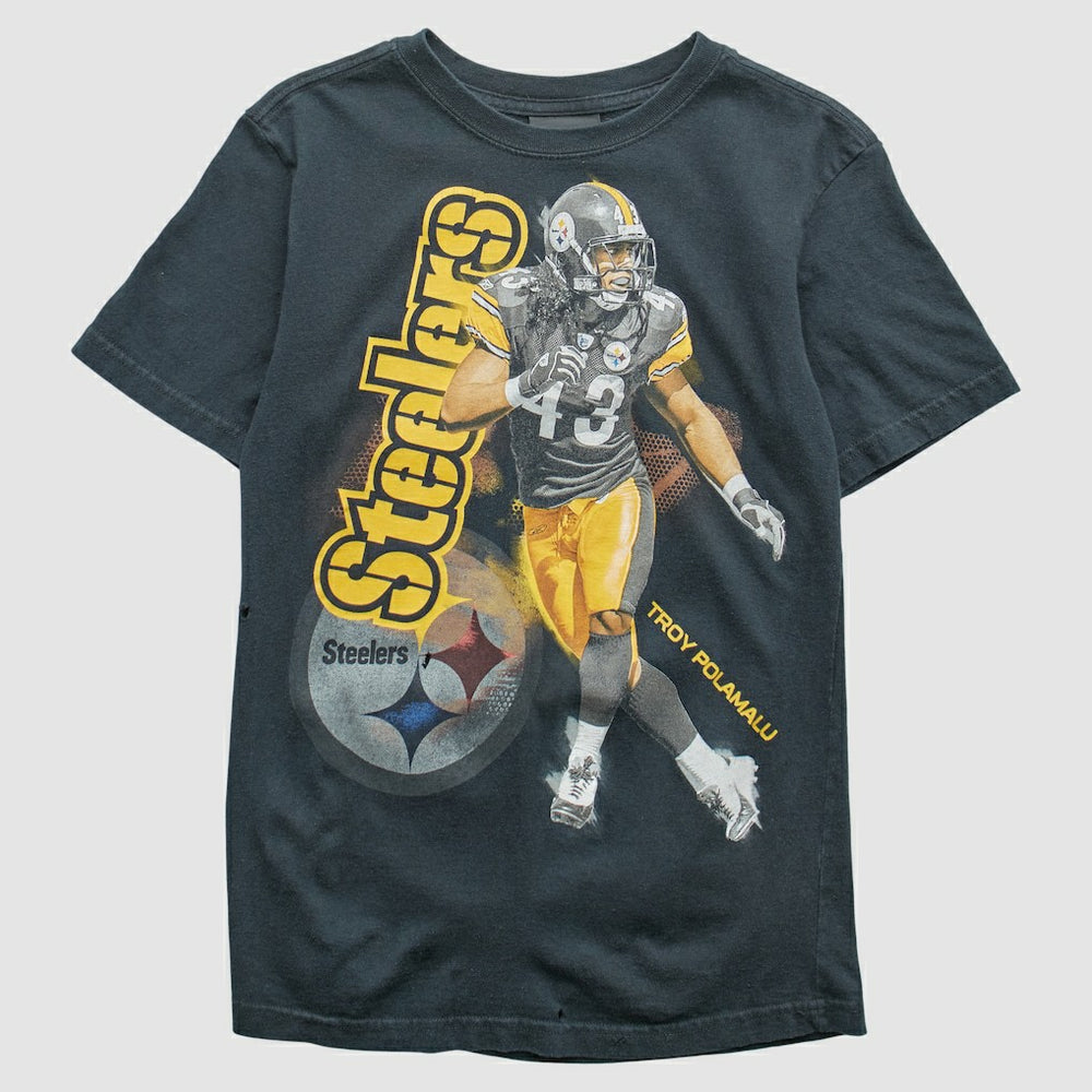 Pittsburgh Steelers Reebok 2000s T-Shirt - Black T-shirts