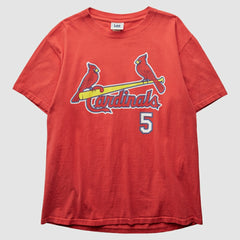 St. Louis Cardinals Lee Apparel 2000s T-Shirt - Red - Vintage T-shirts
