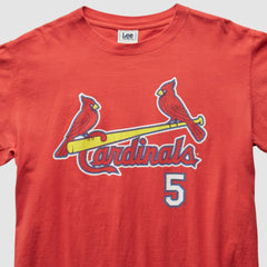St. Louis Cardinals Lee Apparel 2000s T-Shirt - Red - Vintage T-shirts