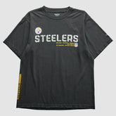Pittsburgh Steelers Reebok 2000s T-Shirt - Black T-shirts