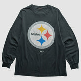 Pittsburgh Steelers Reebok 2000s T-Shirt - Black T-shirts