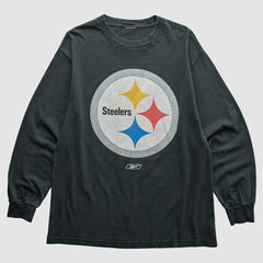Pittsburgh Steelers Reebok 2000s T-Shirt - Black T-shirts