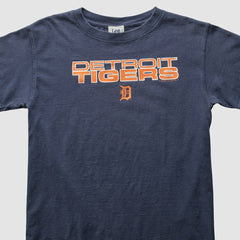Detroit Tigers Lee Apparel 2000s T-Shirt - Navy - Vintage T-shirts