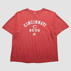 Cincinnati Reds Adidas 2010s T-Shirt - Red - XVintage T-shirts
