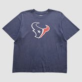 Houston Texans Reebok 2000s T-Shirt - Navy T-shirts