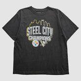 Pittsburgh Steelers Reebok 2009 T-Shirt - Black T-shirts