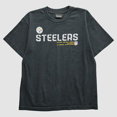 Pittsburgh Steelers Reebok 2000s T-Shirt - Black T-shirts