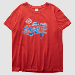 Philadelphia Phillies 2008 T-Shirt - Red - Vintage T-shirts
