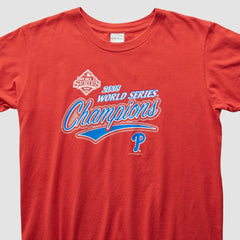 Philadelphia Phillies 2008 T-Shirt - Red - Vintage T-shirts