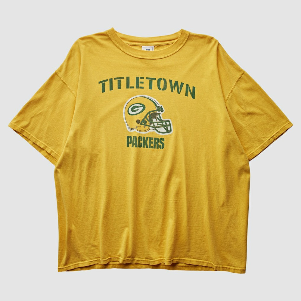 Green Bay Packers NFL 2000s T-Shirt - Yellow T-shirts