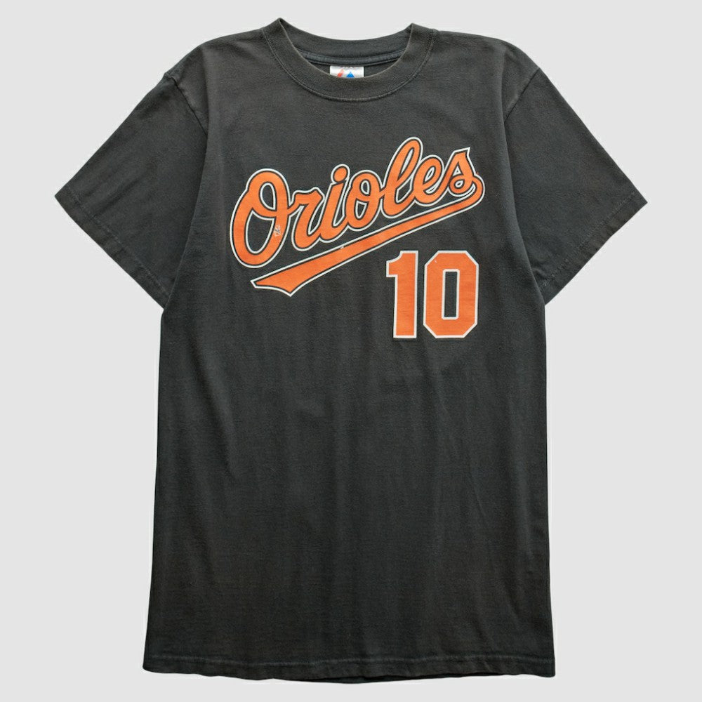 Baltimore Orioles Majestic 2000s T-Shirt - Black - Vintage T-shirts