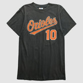 Baltimore Orioles Majestic 2000s T-Shirt - Black - Vintage T-shirts