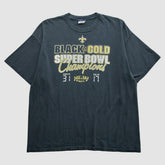New Orleans Saints Reebok 2010 T-Shirt - Black T-shirts