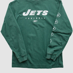 New York Jets Reebok 2000s T-Shirt - Green T-shirts