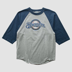 Milwaukee Brewers 2000s T-Shirt - Gray - Vintage T-shirts