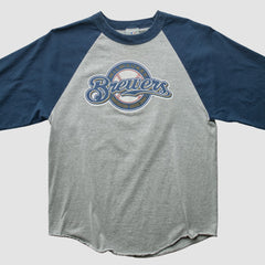 Milwaukee Brewers 2000s T-Shirt - Gray - Vintage T-shirts