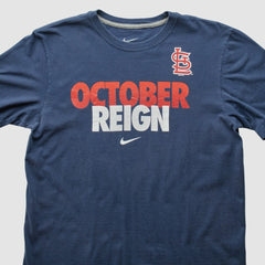 St. Louis Cardinals Nike 2013 T-Shirt - Navy - Vintage T-shirts