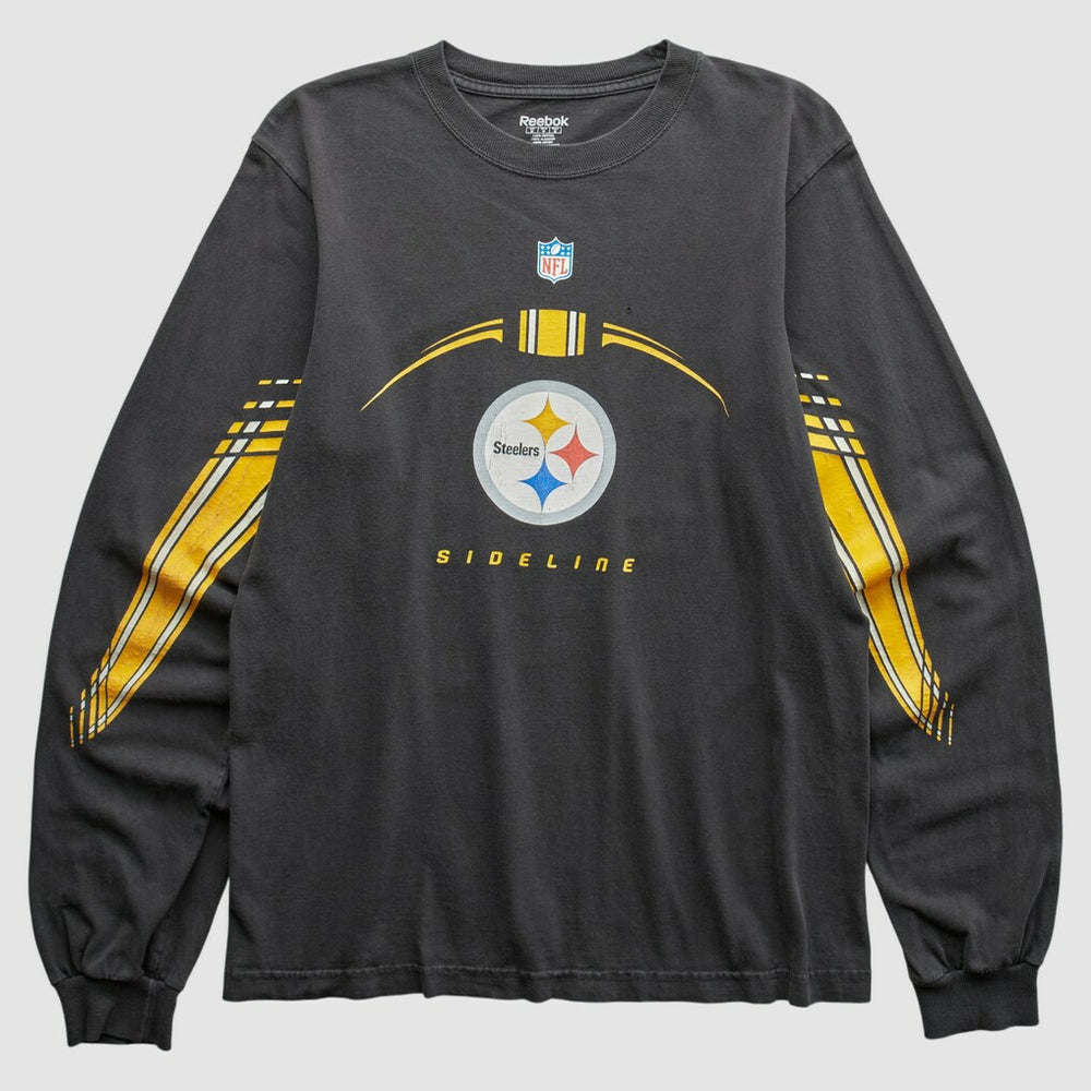 Pittsburgh Steelers Reebok 2000s T-Shirt - Black T-shirts