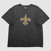 New Orleans Saints Reebok 2000s T-Shirt - Black T-shirts