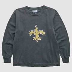 New Orleans Saints Reebok 2000s Long Sleeve T-Shirt - Black T-shirts