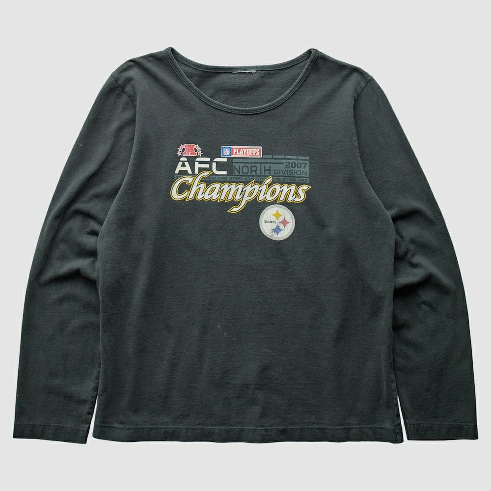 Pittsburgh Steelers 2007 T-Shirt - Black T-shirts