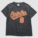 Baltimore Orioles Majestic 2000s T-Shirt - Gray - XVintage T-shirts