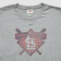 St. Louis Cardinals Nike 2000s T-Shirt - Gray - XVintage T-shirts