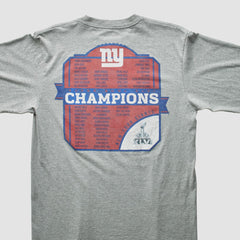 New York Giants Reebok 2012 T-Shirt - Gray T-shirts