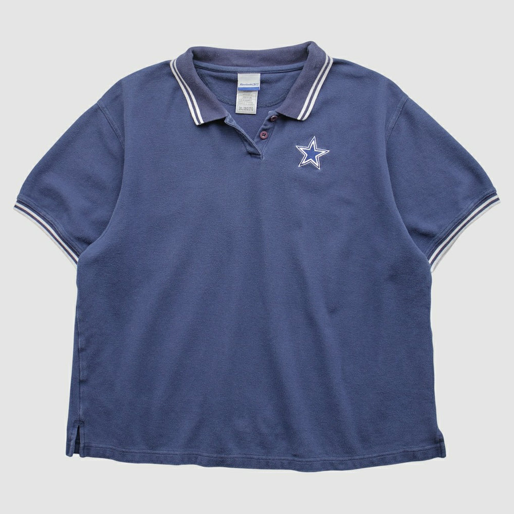 Dallas Cowboys Reebok 2000s Polo - Navy